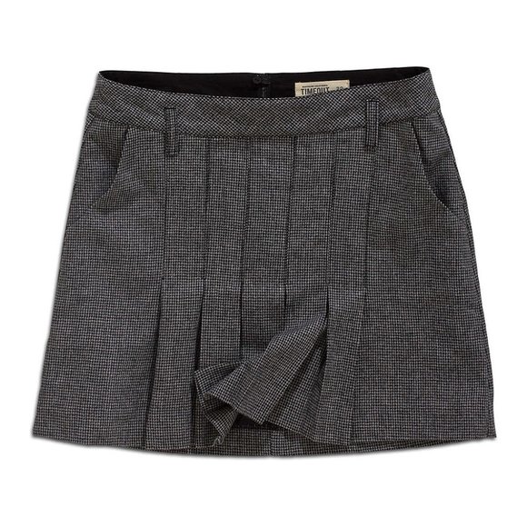 Timeout Dresses & Skirts - Timeout Wool Houndstooth Pleated Skirt